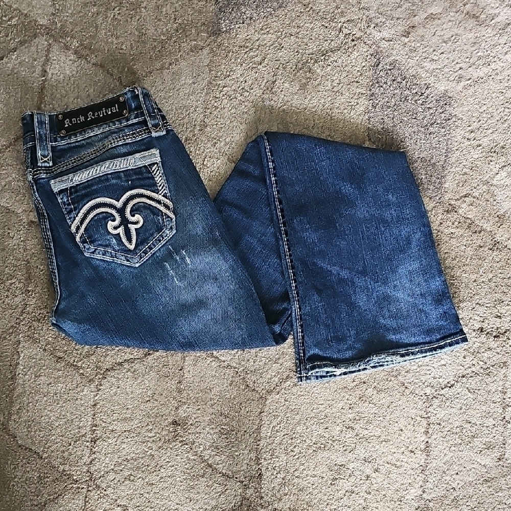 Rock Revival Alanis bootcut Blue Jeans